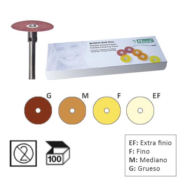 DISCOS SOFT.DISC (tipo soft flex 3M)